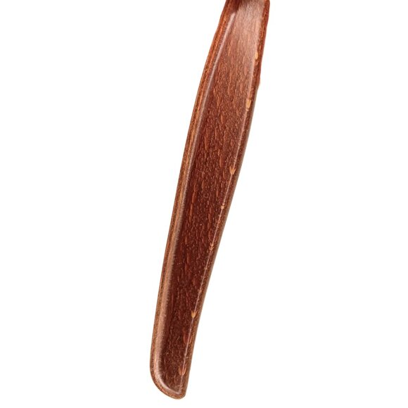 Vintage Glosswood Cutlery Tableware 6 Steak Knives 6 Forks Wood Handle & Box - Picture 6 of 14